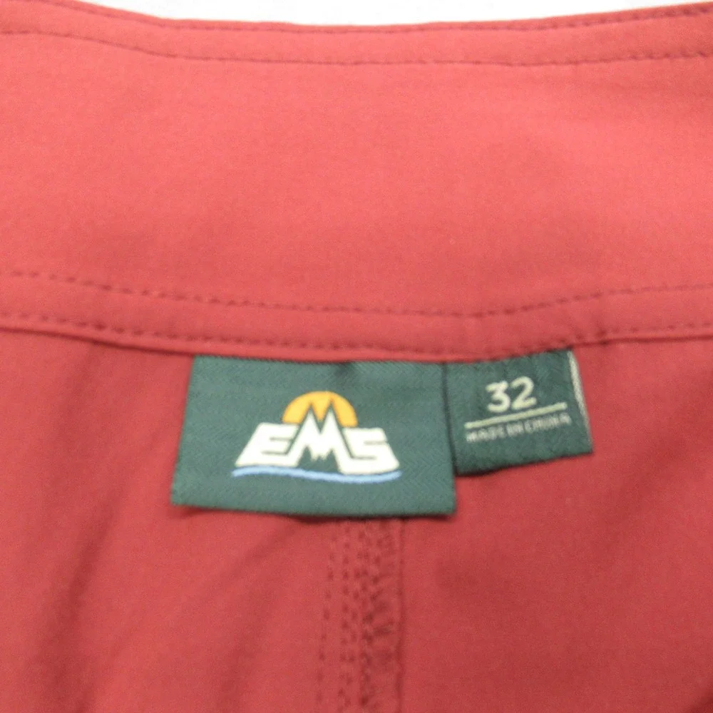 EMS Swim Shorts Mens 32 Rust Quick Dry Cargo Pocket Lace Up Board Trunks‎ Beach